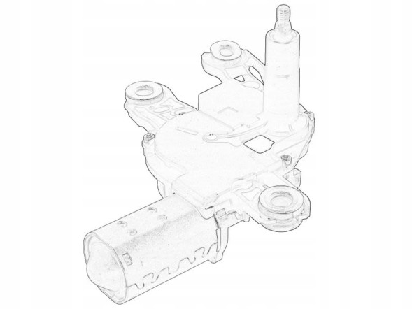 Volkswagen OE 5F4955711A Двигун склоочисника 5f4 955 711а