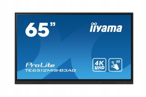 Китай WEW-SC-AB-ULIIY065I12B4AG Монітор IIYAMA 65" TE6512MIS-B4AG 4K IPS Android 14 8GB/128GB 24/7