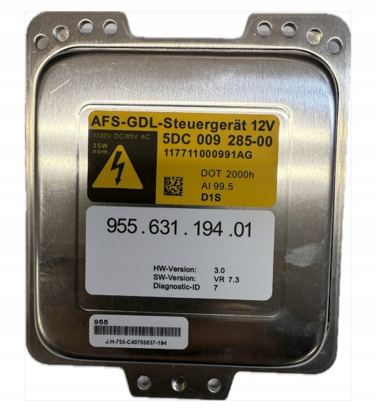 AUTOLED Przetwornica Ksenon Xenon 5DC009285-00 95563119401Do PORSCHE Cayenne 9PA Ксенон Перетворювач ксенону 5DC009285-00 для PORSCHE Cayenne 9PA 2007-2010