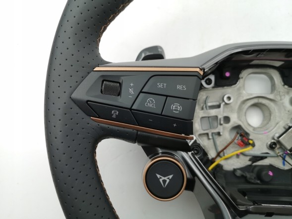 Cupra OE 5FF419091C, DWP542897OE Спортивне мультифункціональне кермо зі шкіри Cupra Terramar Leon IV 5FF419091C