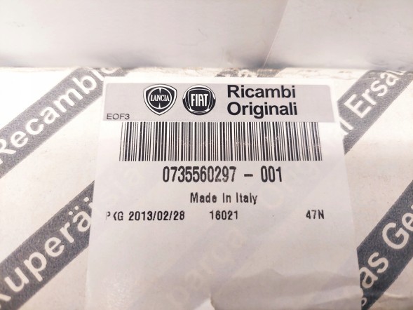 Fiat OE ОРИГІНАЛ FIAT КЕРМО ШКІРЯНЕ ЧЕРВОНО-ЧОРНЕ 735560297 FIAT 500L