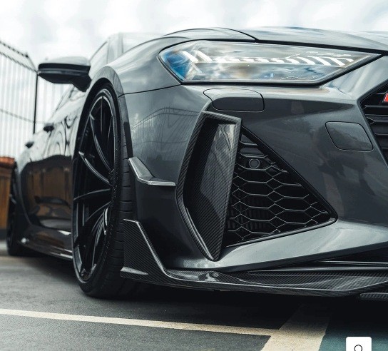 Китай Wlot powietrza komplet lewy prawy przód CARBON AUDI RS6 C8 Perfectauto24 1 КОМПЛЕКТ НОВИЙ Повітрозабірник передній лівий правий CARBON КАРБОН AUDI RS6 RS7 C8