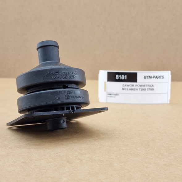 Mercedes-Benz OE 2CEKKN3 14F0664CP 0312452A ПОВІТРЯНИЙ КЛАПАН MCLAREN 570