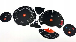 Moman 0089688097236 BMW E34 M5 300 км/год 8000 об/хв циферблати спідометра копія прилади