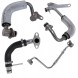PiterParts HT-KPL_001 Комплект шлангів для турбіни BMW N20 N26, 4 шт., для охолодження та змащення турбокомпресора, OEM
