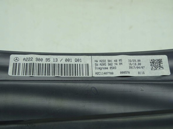Mercedes-Benz OE A2229009513 GBI_BMW 8 EU MERCEDES S-KLASA W222 13-20 HEAD UP DISPLAY HUD ЄВРОПА ОРИГІНАЛ