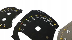 Moman 0089688090671 Porsche 911 991 GT3 RS диски лічильника годинники MPH KMH заміна