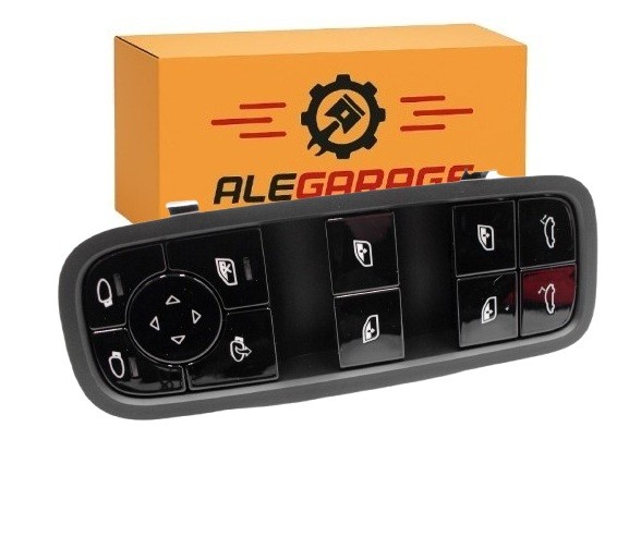 Китай AleGarage AG-971959858E AG-971959858G НОВА ПАНЕЛЬ ПЕРЕМИКАЧА СКЛОПІДЙОМНИКІВ ЛІВА ДЛЯ PORSCHE CAYENNE III PANAMERA II 2017-2024