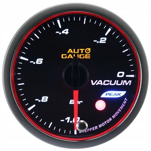 Auto Gauge 548VA-60 Новий Auto Gauge Манометр Stepper Motor Peak серії 60 мм бурштиновий