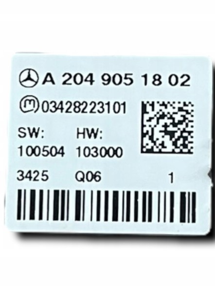 Mercedes-Benz OE MERCEDES BENZ W204 БАГАТОФУНКЦІОНАЛЬНА ПАНЕЛЬ КНОПОК A2049051802