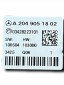 Mercedes-Benz OE MERCEDES BENZ W204 БАГАТОФУНКЦІОНАЛЬНА ПАНЕЛЬ КНОПОК A2049051802