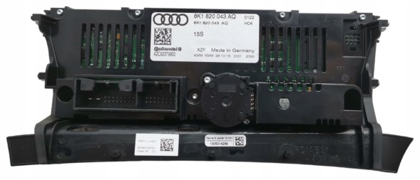 Audi OE 8K1820043AQ, DWP536696OE Панель керування кліматом Audi Q5 8R 8K1820043AQ Нова оригінальна