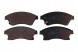 Maxgear 19-2102 + 19-2334 OPEL ASTRA IV / J Колодки передні дискові OPEL ASTRA IV J 4 276 мм