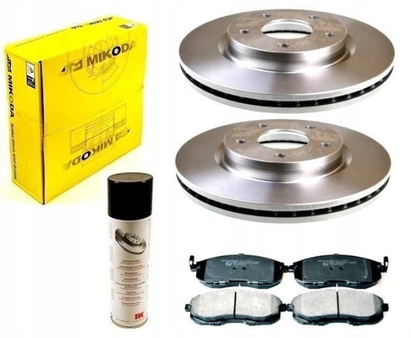 ATM Mikoda ALL2772 Диски колодки NISSAN JUKE F15 2010- 1.6 4X4 FRONT SET 296mm
