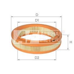AF0110 ALPHA FILTER Фільтр забору повітря