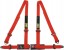 OMP DA0-0505-B01-061 Ремені OMP 4-пк ECE 16-08 Road 4 (болти) червоні