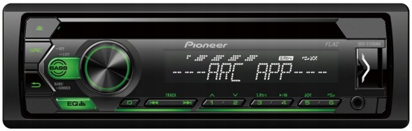 Pioneer DEH-S120UBG Автомобільне радіо pioneer deh-s120ubg cd mp3 usb