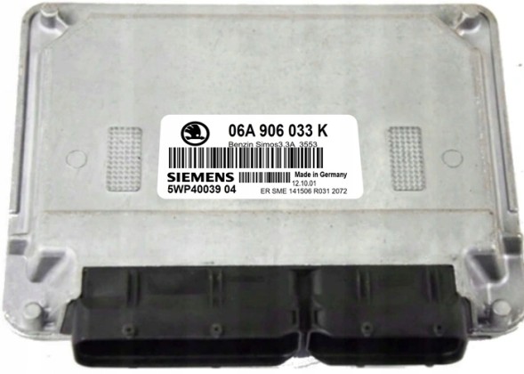 Siemens 06A906033KIMMO OFF КОМП'ЮТЕР SKODA 06A906033K 5WP40039 04 IMMO OFF