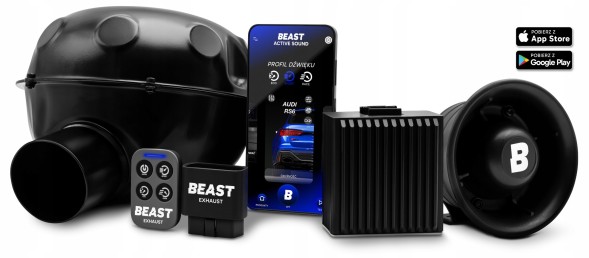 Auto Gamma AKC-490 Активний вихлоп вихлопна система beast sound booster + високотоновий динамік
