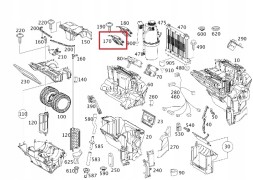 Mercedes-Benz OE A0018358706 резистор повітродувки