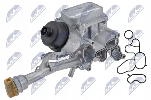 NTY CCL-FT-008 Охолоджувач масла з фільтром fiat doblo fiorino opel combo 1.3d 2009-