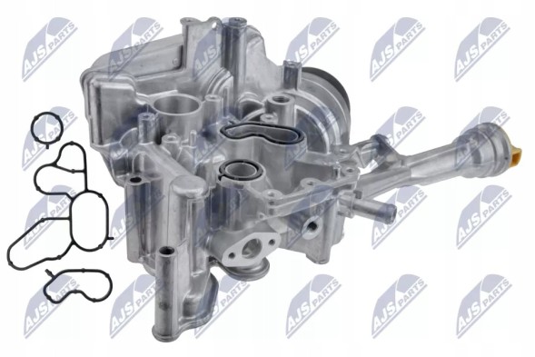 NTY CCL-FT-008 Охолоджувач масла з фільтром fiat doblo fiorino opel combo 1.3d 2009-