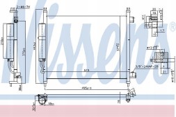 Nissens 940600 Nissens 940600 конденсатор, кондиціонер