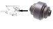 Febest ACN-TY-068 LEXUS RX450h 09- САЙЛЕНТБЛОК ПОВОРОТНИЙ ЗАДНЯ