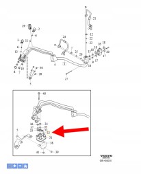 Volvo OE ВІДСІЧНИЙ КЛАПАН КОНДИЦІОНЕРА 2.0 B4 VOLVO XC90 2016- OEM/OE 31455214