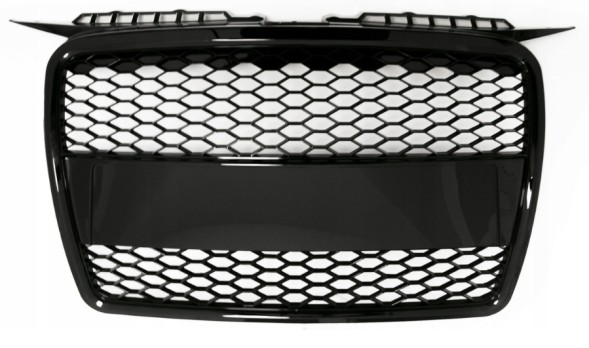 AutoDor A1388SREBRNA Решітка радіатора AutoDor чорна в стилі RS для Audi A3 8P 2003-2008