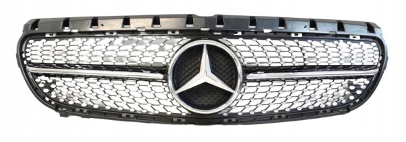 Китай MBC21206 CZARNY MERCEDES B W246 14- РЕШІТКА РАДІАТОРА DIAMOND ЧОРНА