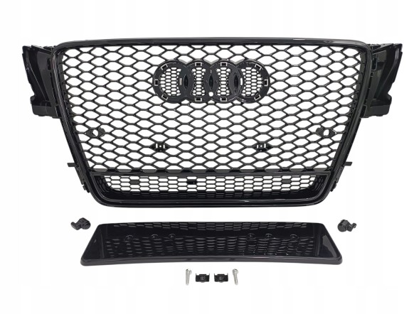 PA 8T0853651E PLASTER MIODU QUATTRO РЕШІТКА РАДІАТОРА AUDI A5 СТИЛЬ RS5 8T0 2007-2011 МАСКОТКА QUATTRO