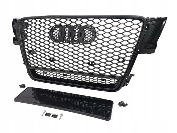 PA 8T0853651E PLASTER MIODU QUATTRO РЕШІТКА РАДІАТОРА AUDI A5 СТИЛЬ RS5 8T0 2007-2011 МАСКОТКА QUATTRO