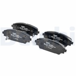 LP2701 DELPHI Комплект гальмівних колодок з 4 шт дисків