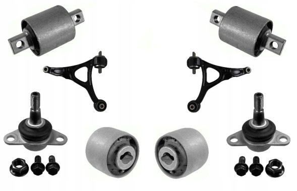 Lemforder 30639368 30645847 274523 274377 274573 Втулка штифт передня маятник volvo xc90 2003-2014 30645846 , 30645845