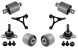 Lemforder 30639368 30645847 274523 274377 274573 Втулка штифт передня маятник volvo xc90 2003-2014 30645846 , 30645845