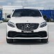 Китай 11881 Решітка Faux Mercedes GLE63 W166 GT Style Black + Chrome 15-18