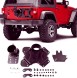 Ore4x4 OJK-1604-3 Кріплення запасного колеса на задні двері Wrangler JK