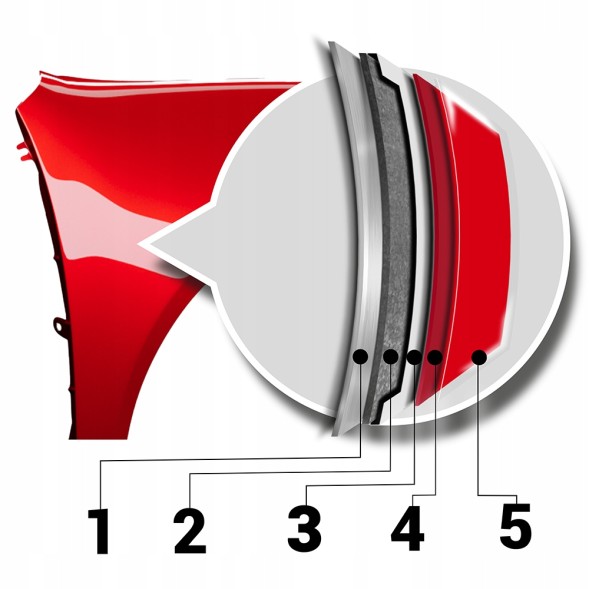 BLU 282103563 переднє крило L