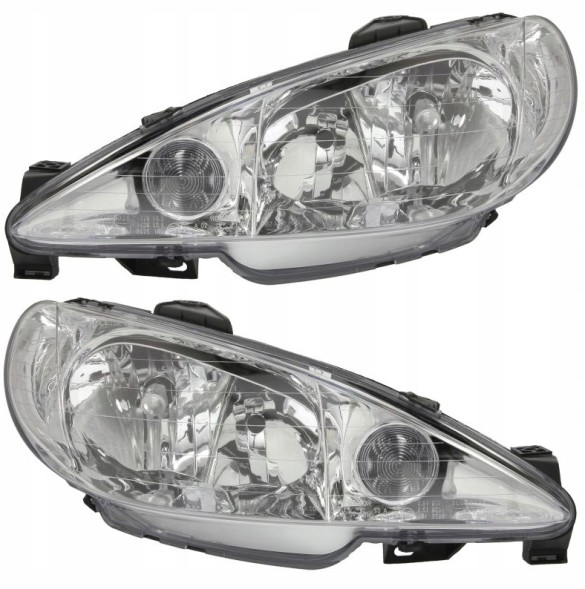 TYC 572309TYC Фари лампи peugeot 206 05-09 tyc комплект