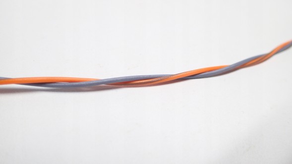 Китай FLRY-B 0,35 POMARANCZOWO - SZARY 100M КАБЕЛЬ FLRY-B 0,35 мм2 CAN ORANGE GREY 100 м