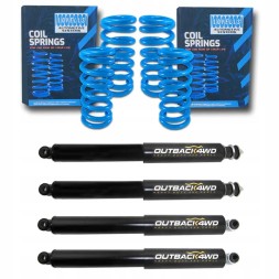 Китай OUTSUZKIT001-C КОМПЛЕКТ ПІДВІСКИ ЛІФТ +2 ДЮЙМИ SUZUKI JIMNY (98-17) 100/+100 КГ