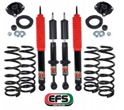 EFS 4WD TLC120EFSXTR КОМПЛЕКТ ПІДВІСКИ АМОРТИЗАТОРИ ПРУЖИНИ +2 ДЮЙМИ LAND CRUISER 120 EFS XTR