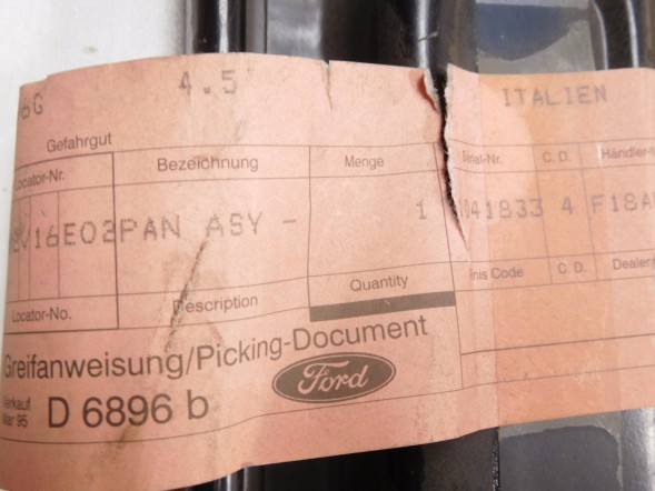 Ford OE Металевий лист, панель Ford OE 1041833