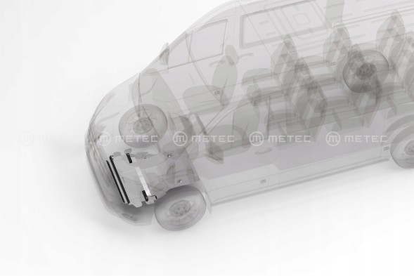 Китай M.840791 НАКЛАДКА ДВИГУНА ДЛЯ VW CRAFTER 17-, MAN TGE 17-