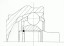 Spidan 24927 Шарнір півосі 24927 spidan ford c-max фокус