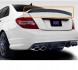 Китай Карбоновий дифузор Mercedes W204 C-Class LCI