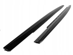 BM AR-BM-0249 Dokładki progów do BMW G30 G31 2017-2024 F90 progi listwy progowe czarne Накладки на пороги для BMW G30 G31 2017-2024 F90 пороги чорні