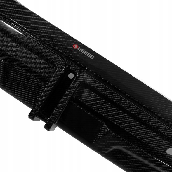 Китай T-444A Дифузор задній BMW X5M F95 LCI – Стиль SQ, Вуглецеве волокно Dry Carbon SOOQOO