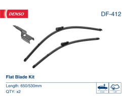 DF 412 DENSO К т щітки склоочисника 650 530 мм Denso